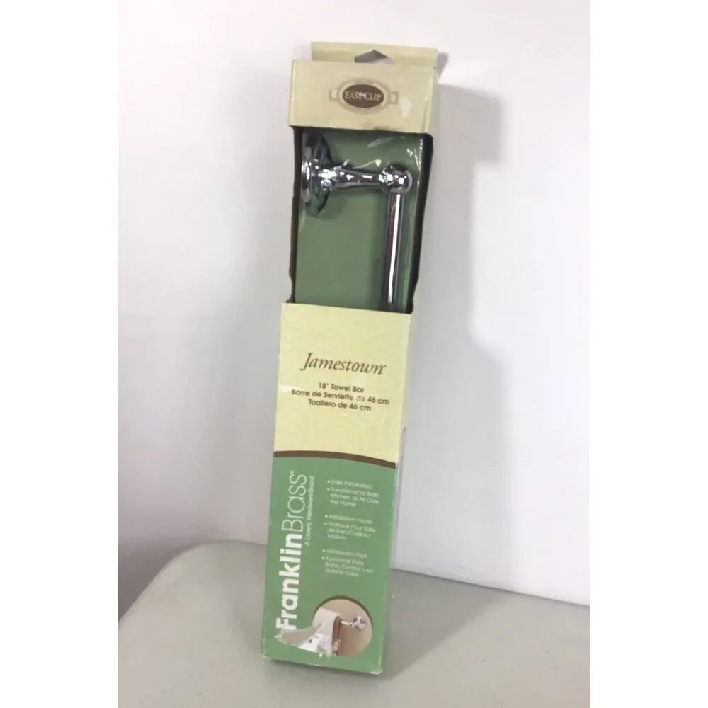 Jamestown Chrome Towel Bar 18” NEW